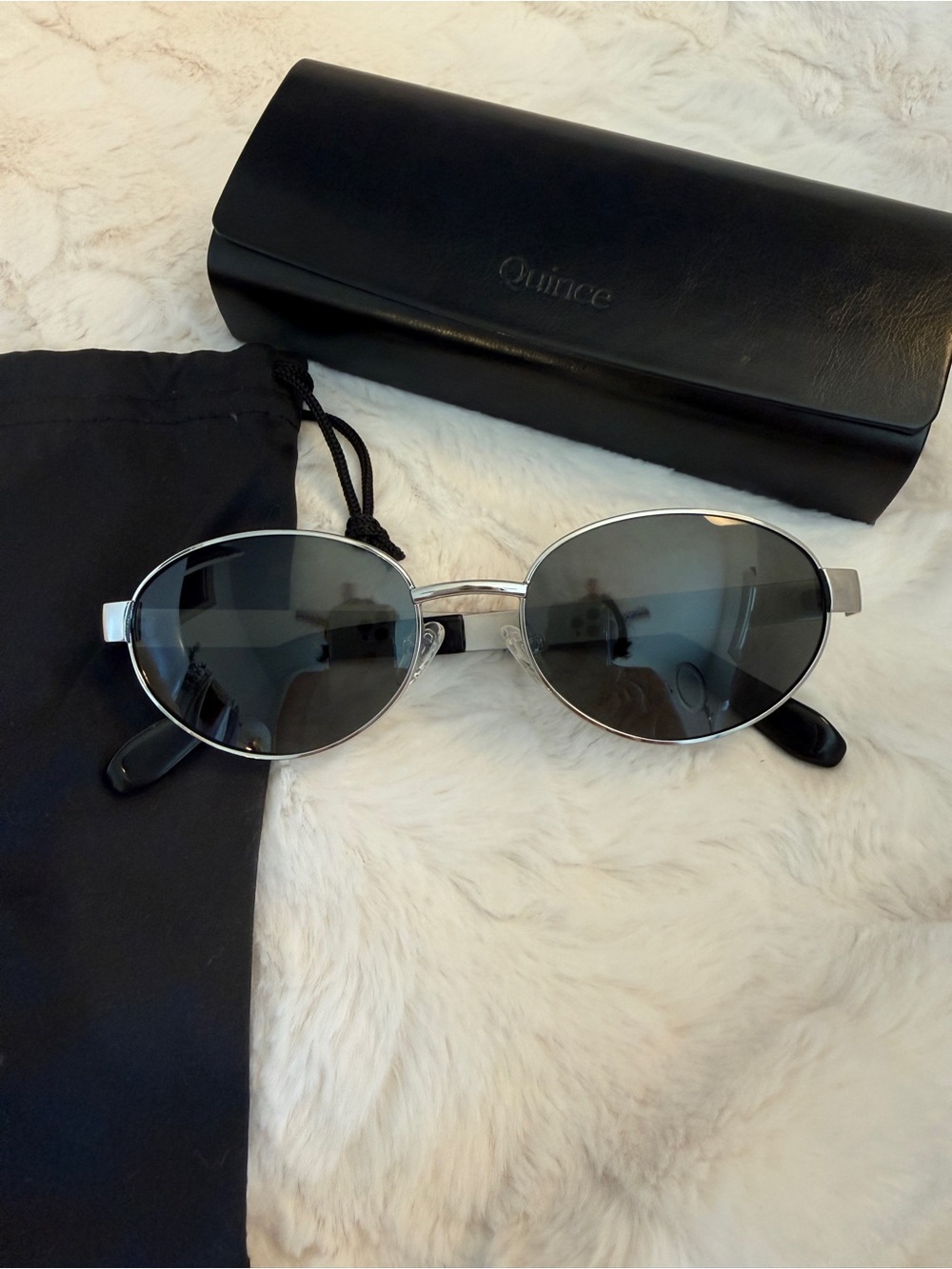 Quince Monaco Polarized Stainless Steel Silver/Grey